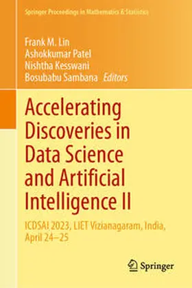 Lin / Patel / Kesswani | Accelerating Discoveries in Data Science and Artificial Intelligence II | E-Book | www.sack.de