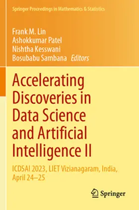 Lin / Sambana / Patel |  Accelerating Discoveries in Data Science and Artificial Intelligence II | Buch |  Sack Fachmedien