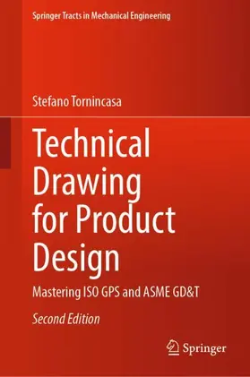 Tornincasa |  Technical Drawing for Product Design | Buch |  Sack Fachmedien