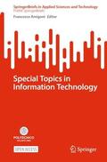 Amigoni |  Special Topics in Information Technology | Buch |  Sack Fachmedien