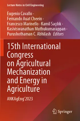 Cavallo / Auat Cheein / Abhilash |  15th International Congress on Agricultural Mechanization and Energy in Agriculture | Buch |  Sack Fachmedien