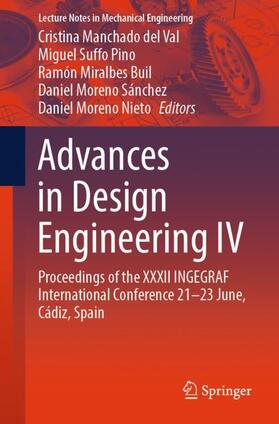 Manchado del Val / Suffo Pino / Moreno Nieto |  Advances in Design Engineering IV | Buch |  Sack Fachmedien