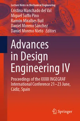 Manchado del Val / Suffo Pino / Moreno Nieto |  Advances in Design Engineering IV | Buch |  Sack Fachmedien