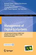 Chbeir / Benslimane / Tekli |  Management of Digital EcoSystems | Buch |  Sack Fachmedien