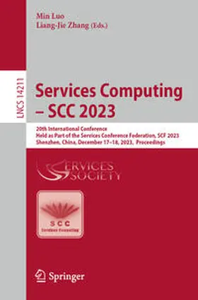 Luo / Zhang |  Services Computing – SCC 2023 | eBook | Sack Fachmedien