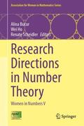 Bucur / Ho / Scheidler |  Research Directions in Number Theory | Buch |  Sack Fachmedien