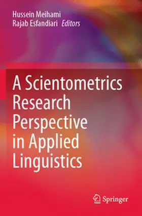 Esfandiari / Meihami |  A Scientometrics Research Perspective in Applied Linguistics | Buch |  Sack Fachmedien