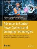 Bendaoud / El Fathi / Bakhsh |  Advances in Control Power Systems and Emerging Technologies | Buch |  Sack Fachmedien