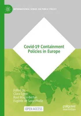 Egger / de Saint-Phalle / Magni-Berton |  Covid-19 Containment Policies in Europe | Buch |  Sack Fachmedien