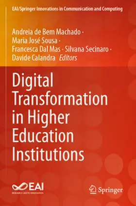 de Bem Machado / Sousa / Calandra |  Digital Transformation in Higher Education Institutions | Buch |  Sack Fachmedien