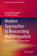 Vetter / Gabrys-Barker / Gabrys-Barker |  Modern Approaches to Researching Multilingualism | Buch |  Sack Fachmedien