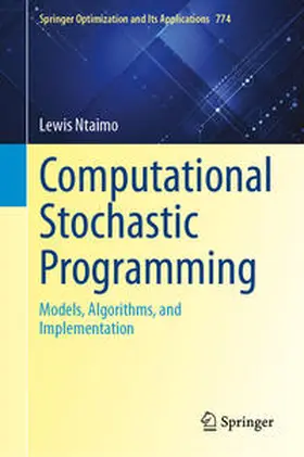 Ntaimo |  Computational Stochastic Programming | eBook | Sack Fachmedien