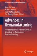 Fera / Caterino / Macchiaroli |  Advances in Remanufacturing | Buch |  Sack Fachmedien