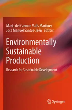 Santos-Jaén / Valls Martínez |  Environmentally Sustainable Production | Buch |  Sack Fachmedien