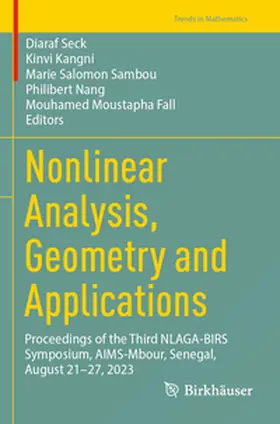 Seck / Kangni / Fall |  Nonlinear Analysis, Geometry and Applications | Buch |  Sack Fachmedien