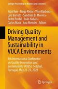 Reis / Pinho / Barbosa |  Driving Quality Management and Sustainability in VUCA Environments | Buch |  Sack Fachmedien