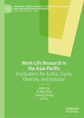 Chan / Lu / Shang |  Work-Life Research in the Asia-Pacific | Buch |  Sack Fachmedien