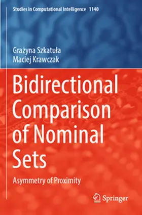 Krawczak / Szkatula / Szkatula |  Bidirectional Comparison of Nominal Sets | Buch |  Sack Fachmedien