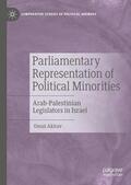 Akirav |  Parliamentary Representation of Political Minorities | Buch |  Sack Fachmedien