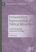 Akirav |  Parliamentary Representation of Political Minorities | eBook | Sack Fachmedien