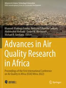 Fomba / Tchanche Fankam / Mellouki |  Advances in Air Quality Research in Africa | Buch |  Sack Fachmedien