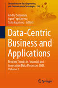 Semenov / Yepifanova / Kajanová |  Data-Centric Business and Applications | eBook | Sack Fachmedien
