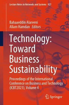 Hamdan / Alareeni |  Technology: Toward Business Sustainability | Buch |  Sack Fachmedien