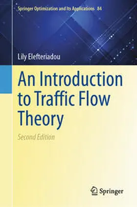 Elefteriadou |  An Introduction to Traffic Flow Theory | Buch |  Sack Fachmedien