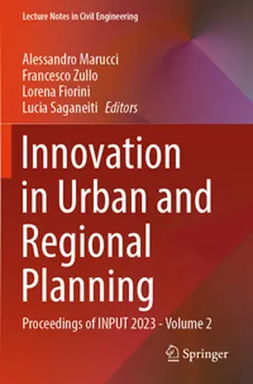 Marucci / Saganeiti / Zullo |  Innovation in Urban and Regional Planning | Buch |  Sack Fachmedien