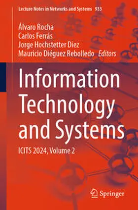 Rocha / Diéguez Rebolledo / Ferrás |  Information Technology and Systems | Buch |  Sack Fachmedien