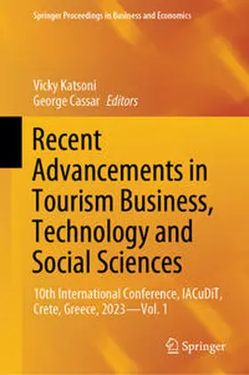 Katsoni / Cassar | Recent Advancements in Tourism Business, Technology and Social Sciences | E-Book | sack.de