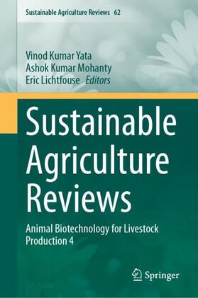 Kumar Yata / Lichtfouse / Mohanty | Sustainable Agriculture Reviews | Buch | 978-3-031-54371-5 | sack.de