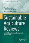 Kumar Yata / Lichtfouse / Mohanty |  Sustainable Agriculture Reviews | Buch |  Sack Fachmedien