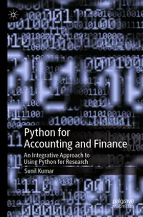 Kumar |  Python for Accounting and Finance | Buch |  Sack Fachmedien