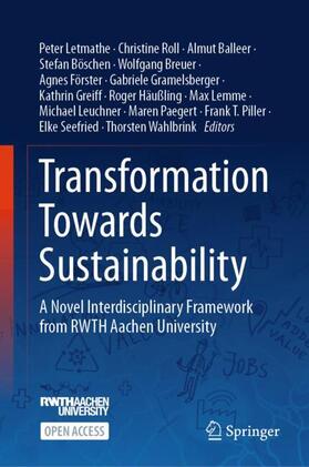 Letmathe / Lemme / Roll |  Transformation Towards Sustainability | Buch |  Sack Fachmedien