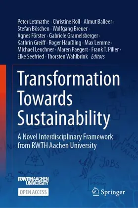 Letmathe / Lemme / Roll |  Transformation Towards Sustainability | Buch |  Sack Fachmedien