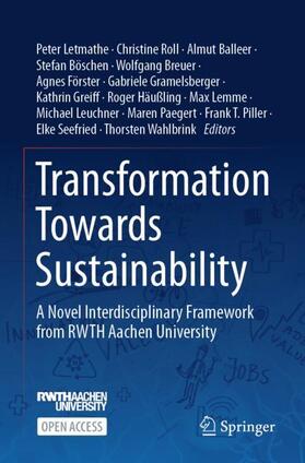 Letmathe / Roll / Balleer | Transformation Towards Sustainability | Buch | 978-3-031-54702-7 | sack.de