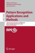De Marsico / Fred / Di Baja |  Pattern Recognition Applications and Methods | Buch |  Sack Fachmedien