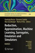 Rozza / Gunzburger / University of Urbino |  Reduction, Approximation, Machine Learning, Surrogates, Emulators and Simulators | Buch |  Sack Fachmedien