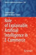 Gaur / Abraham |  Role of Explainable Artificial Intelligence in E-Commerce | Buch |  Sack Fachmedien