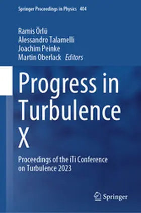 Örlü / Talamelli / Peinke |  Progress in Turbulence X | eBook | Sack Fachmedien