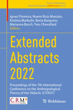 Florensa / Ruiz-Munzón / Markulin | Extended Abstracts 2022 | E-Book | sack.de