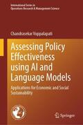 Vuppalapati |  Assessing Policy Effectiveness using AI and Language Models | Buch |  Sack Fachmedien