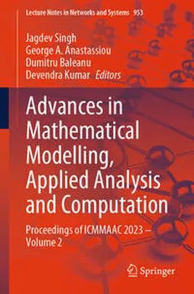 Singh / Anastassiou / Baleanu | Advances in Mathematical Modelling, Applied Analysis and Computation | E-Book | sack.de