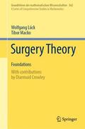 Lück / Macko |  Surgery Theory | Buch |  Sack Fachmedien