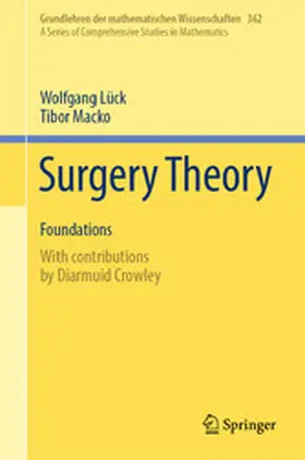 Lück / Macko | Surgery Theory | E-Book | www.sack.de