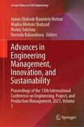Rotimi / Shahzad / Sutrisna |  Advances in Engineering Management, Innovation, and Sustainability | Buch |  Sack Fachmedien
