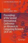 Al Sadoon / Daimi |  Proceedings of the Second International Conference on Advances in Computing Research (ACR¿24) | Buch |  Sack Fachmedien