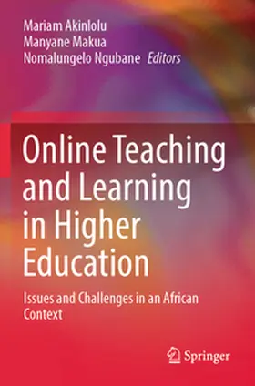 Akinlolu / Makua / Ngubane |  Online Teaching and Learning in Higher Education | Buch |  Sack Fachmedien