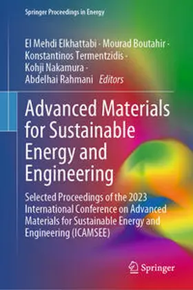 Elkhattabi / Boutahir / Rahmani |  Advanced Materials for Sustainable Energy and Engineering | Buch |  Sack Fachmedien